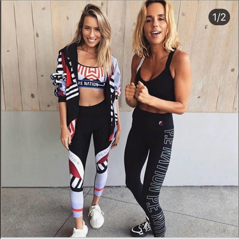 P.E. Nation Maracana Moto Legging
